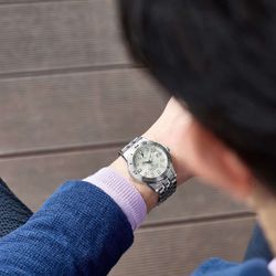 Reloj Orient Star hombre color de esfera blanco alpino RE-AU0502S00B DIVER 1964 SILVER automático