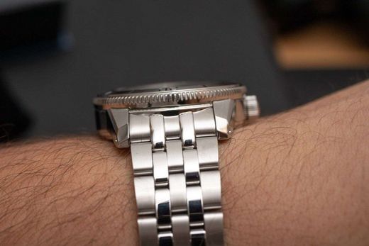 Reloj Orient Star hombre color de esfera blanco alpino RE-AU0502S00B DIVER 1964 SILVER automático