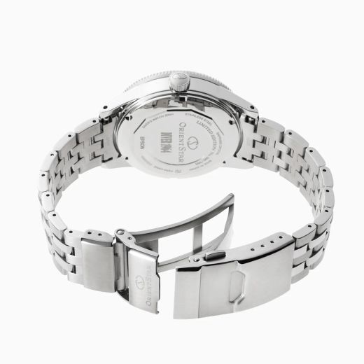 Reloj Orient Star hombre color de esfera blanco alpino RE-AU0502S00B DIVER 1964 SILVER automático