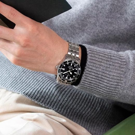 Reloj Orient Star hombre sport elegante RE-AU0601B00B DIVER 1964 Second Edition Black sumergible 200 metros(20atm)