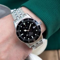 Reloj Orient Star hombre sport elegante RE-AU0601B00B DIVER 1964 Second Edition Black sumergible 200 metros(20atm)