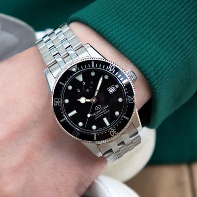 Reloj Orient Star hombre sport elegante RE-AU0601B00B DIVER 1964 Second Edition Black sumergible 200 metros(20atm)