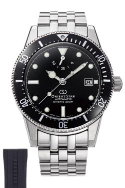 Reloj Orient Star hombre sport elegante RE-AU0601B00B DIVER 1964 Second Edition Black sumergible 200 metros(20atm)