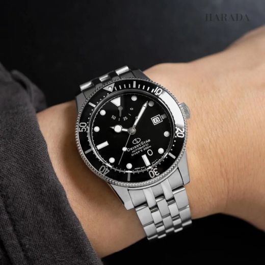 Reloj Orient Star hombre sport elegante RE-AU0601B00B DIVER 1964 Second Edition Black sumergible 200 metros(20atm)