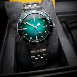 Reloj Orient Star lujoso de hombre RE-AU0602E00B DIVER 1964 Second Edition Ryusendo cristal zafiro anti-reflejante