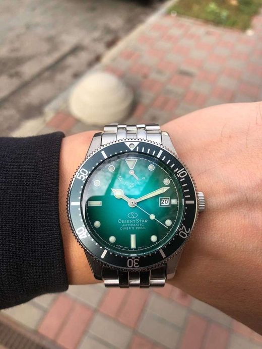 Reloj Orient Star lujoso de hombre RE-AU0602E00B DIVER 1964 Second Edition Ryusendo cristal zafiro anti-reflejante