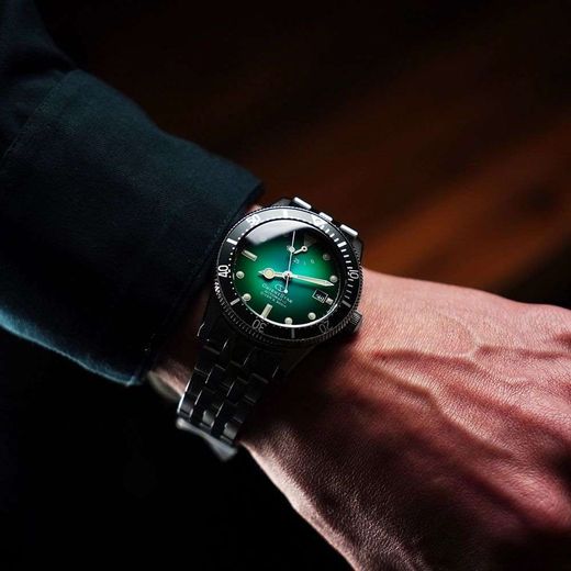 Reloj Orient Star lujoso de hombre RE-AU0602E00B DIVER 1964 Second Edition Ryusendo cristal zafiro anti-reflejante