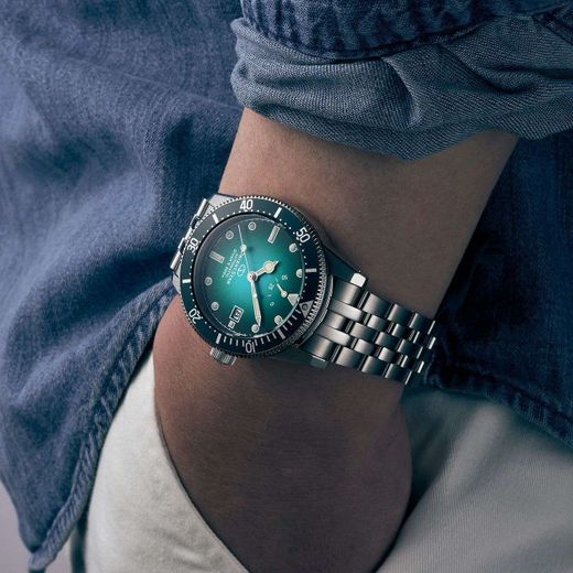 Reloj Orient Star lujoso de hombre RE-AU0602E00B DIVER 1964 Second Edition Ryusendo cristal zafiro anti-reflejante