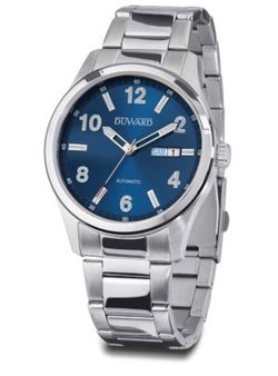 Reloj automático Duward de hombre ELEGANCE Tyylikas Ref D95803.05 acero inoxidable 316L con calendario y semanario cristal mineral acabado zafiro