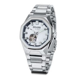 D95804.06 Reloj DUWARD de hombre automático de acero inoxidable 316L esfera plata 10 Atm