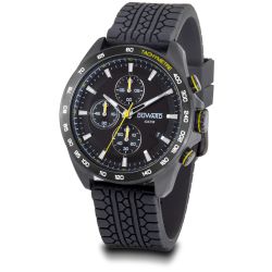 D85540.69 Reloj Duward de Hombre Deportivo Cronógrafo caja acero inoxidable IP negra sumergible 100 metros (10atm)
