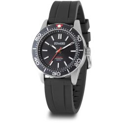 D85345.02 Reloj Duward hombre caja acero inoxidable 316L  movimienro solar esfera negra