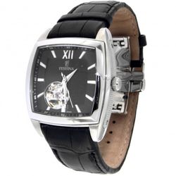 Reloj Festina de hombre F6753/2 automático caja de acero 316L inoxidable correa de piel elegante