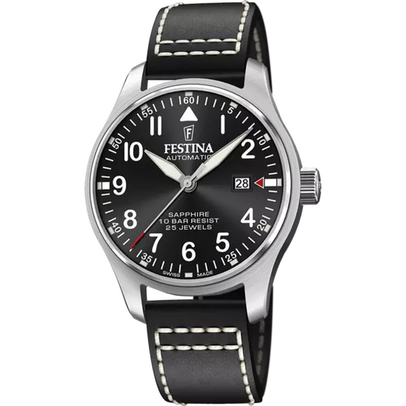 RELOJ FESTINA F20561/4 NEGRO CORREA DE PIEL, HOMBRE