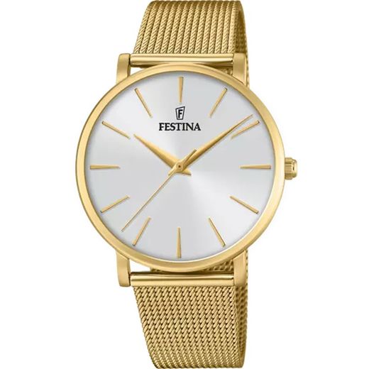 Reloj Festina mujer F20476/1 BOYFRIEND blanco correa de acero 316L