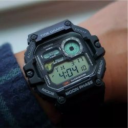 Reloj CASIO hombre CASIO WS-1500H-1AVEF funcional y elegante