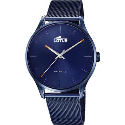 Reloj Lotus Minimalist 18815/1 de hombre correa de acero azul