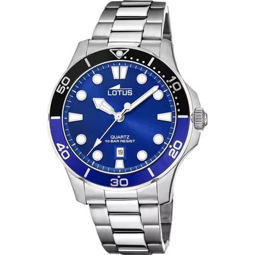 Reloj Lotus hombre colección EXCELLENT 18759/4 azul correa de acero 316L