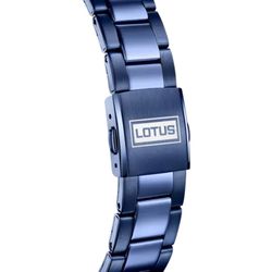 Reloj Lotus hombre 18905/1 color negro correa de acero inoxidable 316L