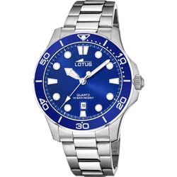Reloj Lotus hombre colección EXCELLENT 18759/4 azul correa de acero 316L