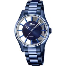 Reloj Lotus hombre 18905/1 color negro correa de acero inoxidable 316L