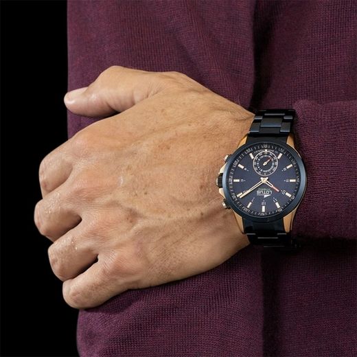 Reloj LOTUS CONNECTED 18809/1 hombre de acero color azul