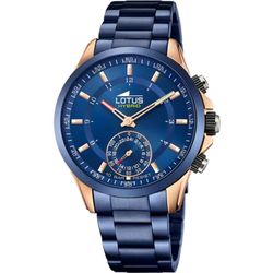 Reloj LOTUS CONNECTED 18809/1 hombre de acero color azul