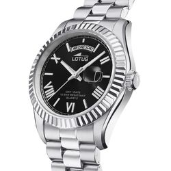 Reloj Lotus FREEDOM 18854/4 negro de hombre correa de acero inoxidable 316L