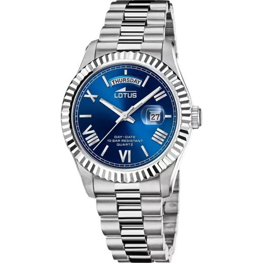 Reloj Lotus FREEDOM 18854/4 negro de hombre correa de acero inoxidable 316L