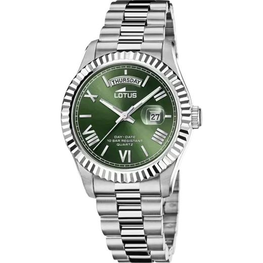 Reloj Lotus FREEDOM 18854/4 negro de hombre correa de acero inoxidable 316L