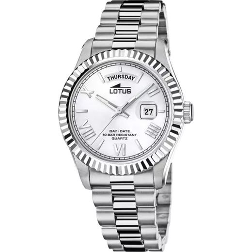 Reloj Lotus FREEDOM 18854/4 negro de hombre correa de acero inoxidable 316L
