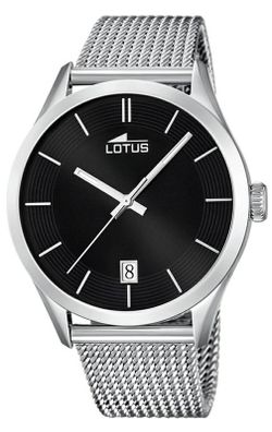 Reloj Lotus hombre 18108-2 malla milanesa