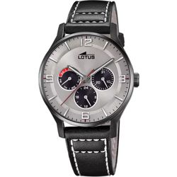 Reloj Lotus hombre 18834/1 esfera gris, correa de cuero