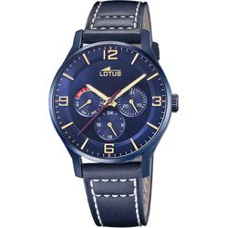 Reloj Lotus hombre 18834/1 esfera gris, correa de cuero