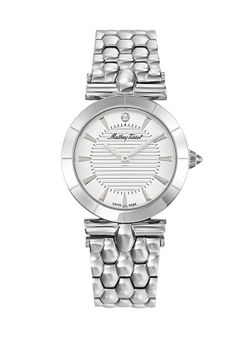 Reloj Mathey Tissot de mujer D106AI colección Tarta elaborado en acero inoxidable 316L de muy buena calidad, cristal mineral de gran resistencia acuático a 5 ATM