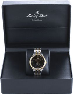 Reloj Swiss Made de hombre Mathey TISSOT Edmond H1886MBI elegante y vanguardista