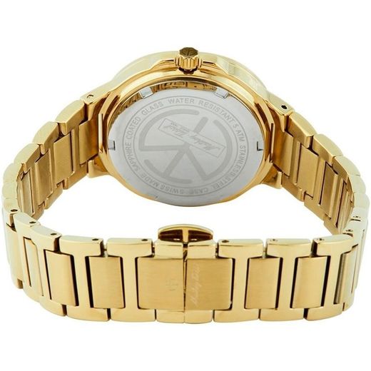 Reloj Mathey TISSOT mujer modelo Evasión D152PDI de acero inoxidable 316L con baño de oro y tratamiento IP para mujer, colección Evasión,