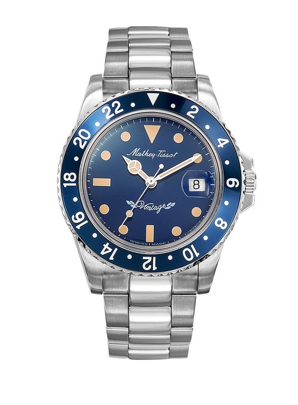 Reloj hombre Mathey TISSOT Vintage Automátic H900ATN caja de acero