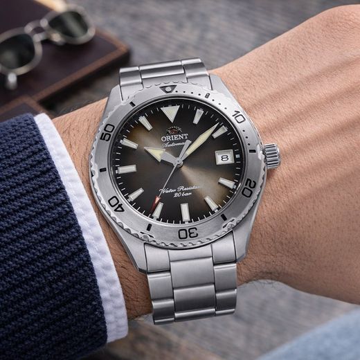 Reloj Orient automático de hombre 147-RA-AC0Q15Y30B Orient Mako 40 resistencia al agua 200 metros (20atm)