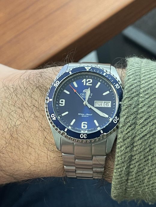 Reloj Orient de hombre automático 147-TAA02002D9 resistente al agua 200 metros (20atm)