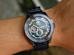 Reloj Orient de hombre RETRO FUTURE CAMERA GREEN automático sumergible 50 metros (5atm)