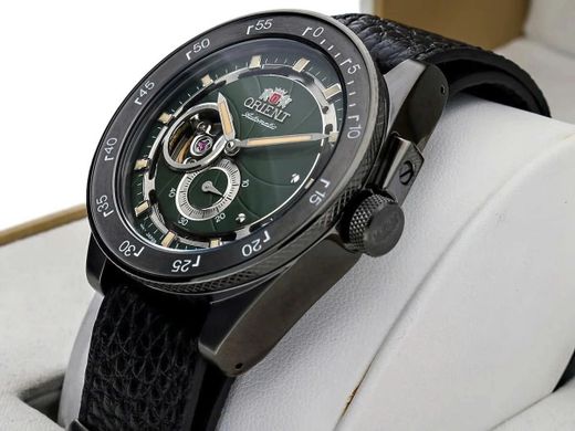 Reloj Orient de hombre RETRO FUTURE CAMERA GREEN automático sumergible 50 metros (5atm)