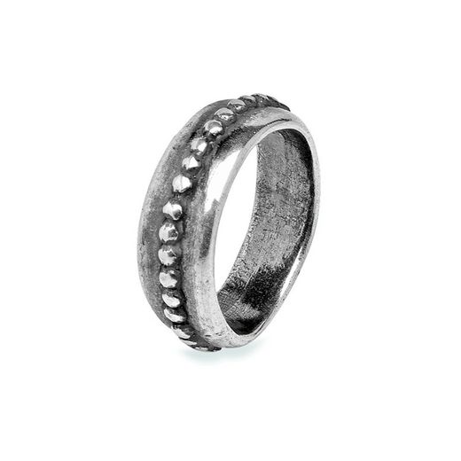 RM4A Anillo Plata de Palo unisex moderno, elegante y original