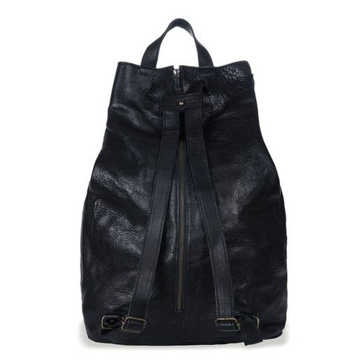 Bolsa mochila PLATADEPALO unisex Skull ACS024N cuero negro elegante