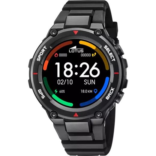 Reloj SMARTWATCH Lotus SMARTIME 50024/4 con correa de caucho GPS de hombre