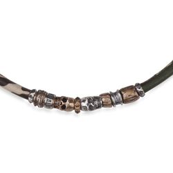 Collar PLATA DE PALO SKULL SN005X