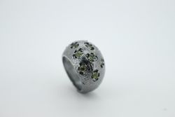 Sortija LIMA MULTIGEMA de mujer en plata de ley y piedras de color
