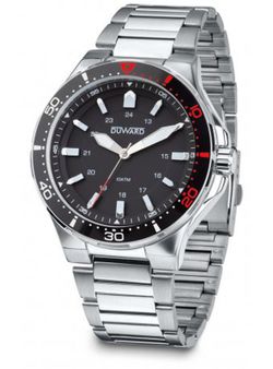 Reloj Duward hombre modelo Sport Cyclone D95305.04 acero esfera negro