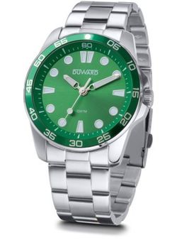 SPORT Mud Ref. D95354.03 Reloj DUWARD de hombre acero inoxidable 316L esfera verde super moderna, diseño sólido resistente