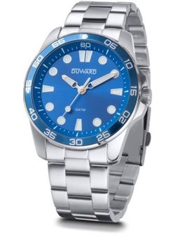 SPORT Mud Ref. D95354.05 Reloj DUWARD para hombre de cuarzo analógico con correa y caja en acero inoxidable 316L esfera azul